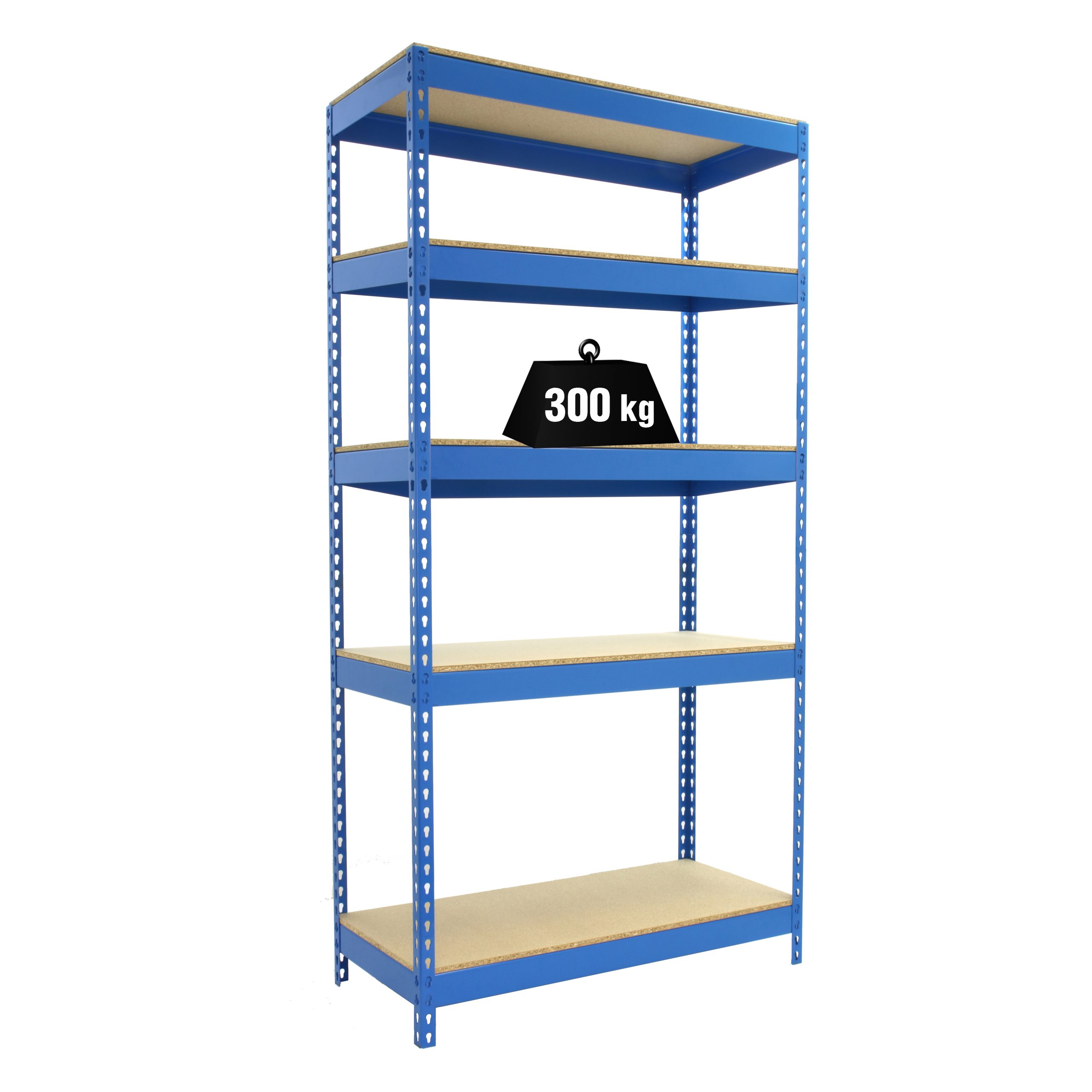 Estantería de media carga BRICOFORTE MADERA 300