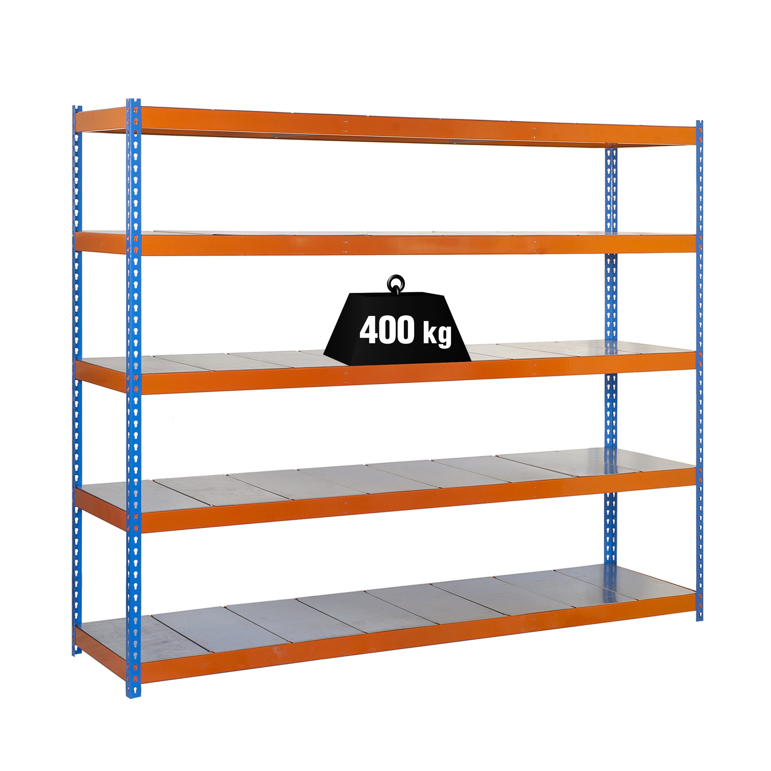 Estantería de media carga ECOFORTE METAL 400
