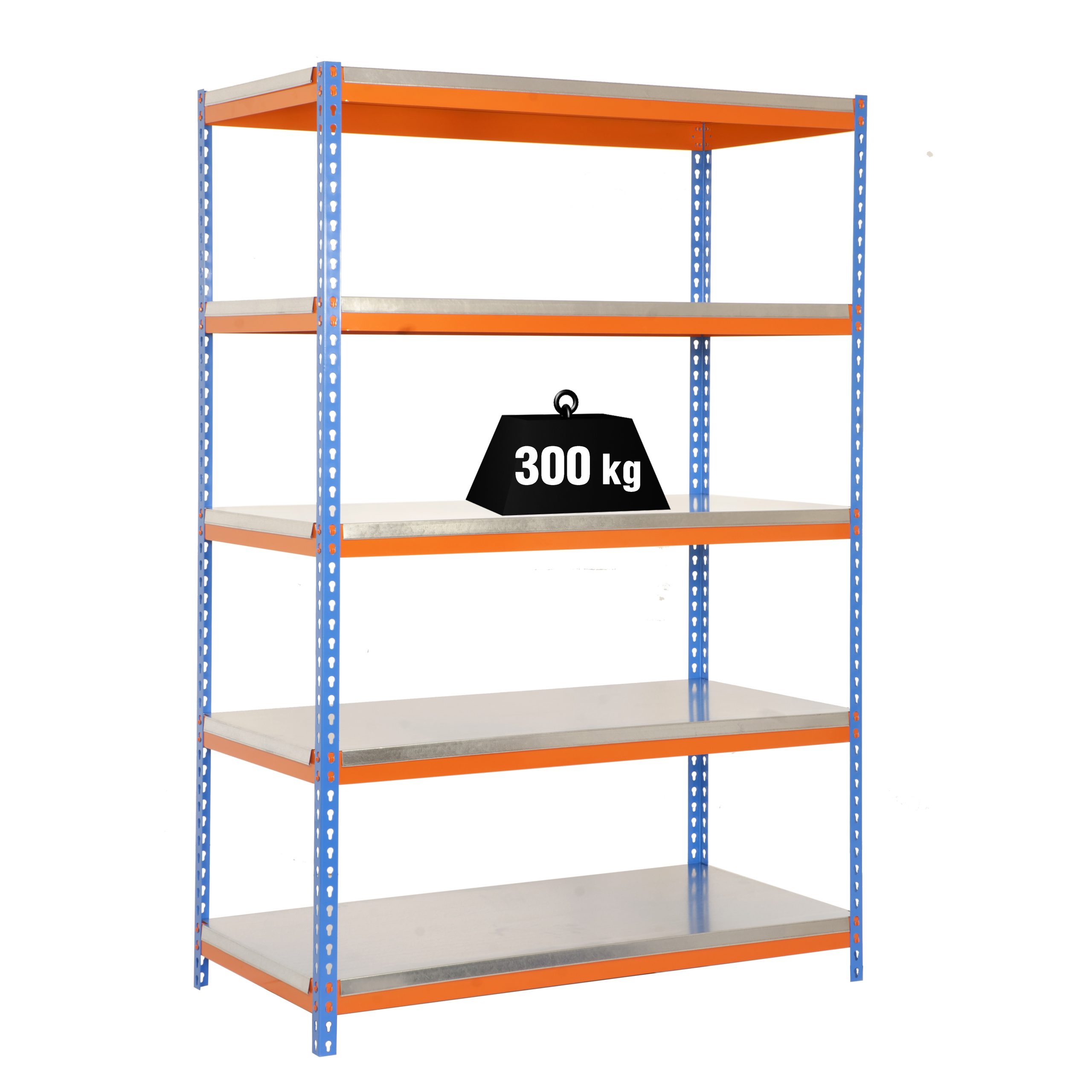 Estantería de media carga BRICOFORTE METAL 300