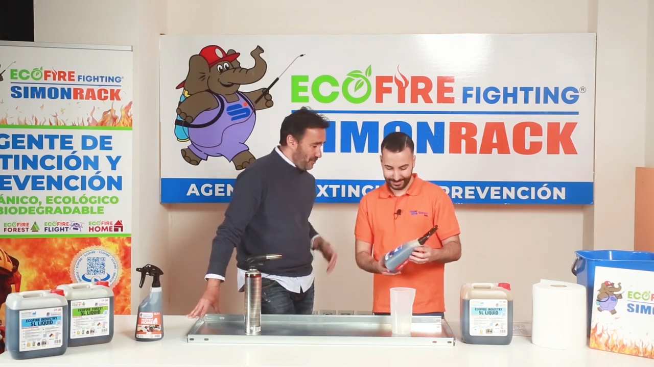 JUANMA CASTAÑO DESCUBRE SIMONRACK ECOFIRE FIGHTING