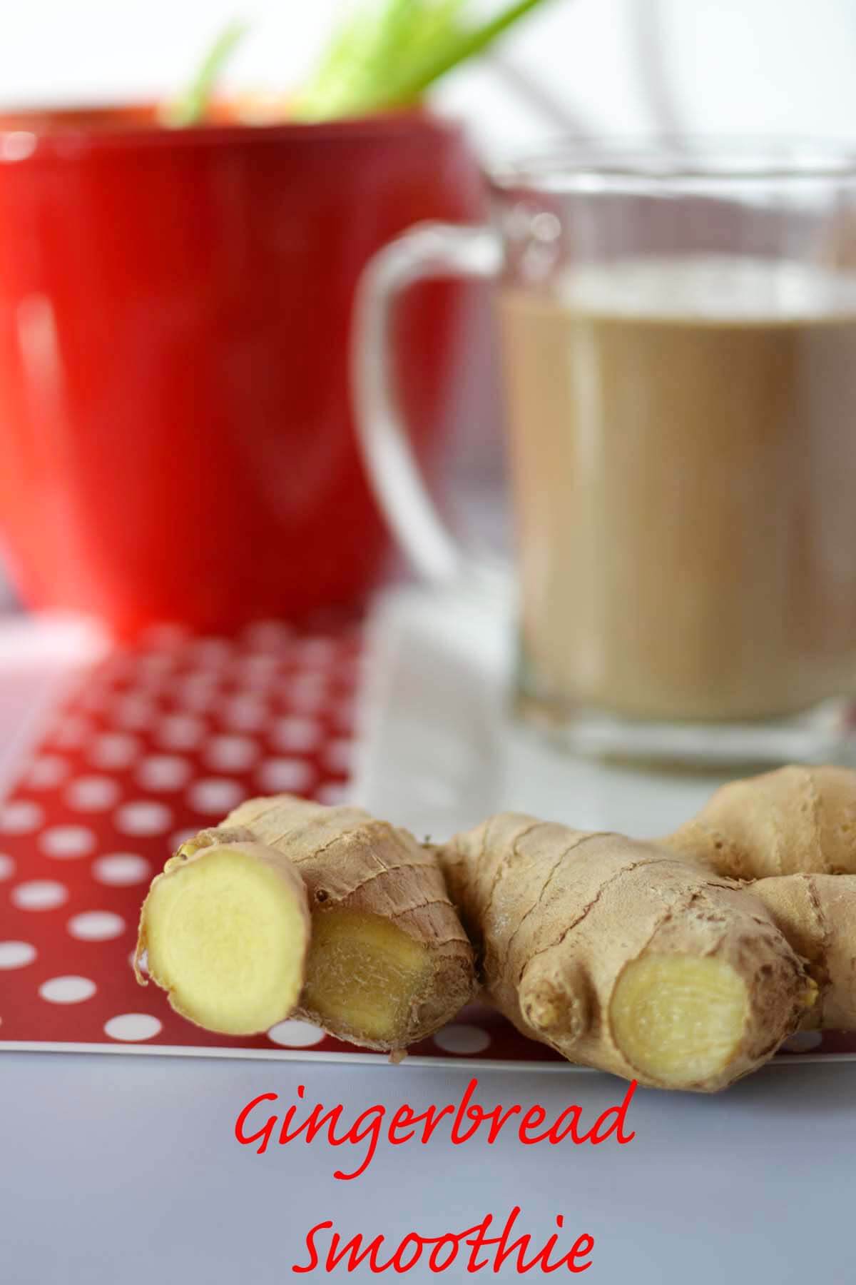 Gingerbread smoothie sparkle: Dessert Thickie