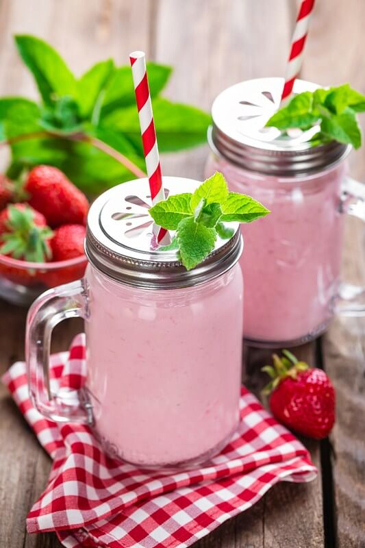 Strawberry Balsamic Salad Smoothie