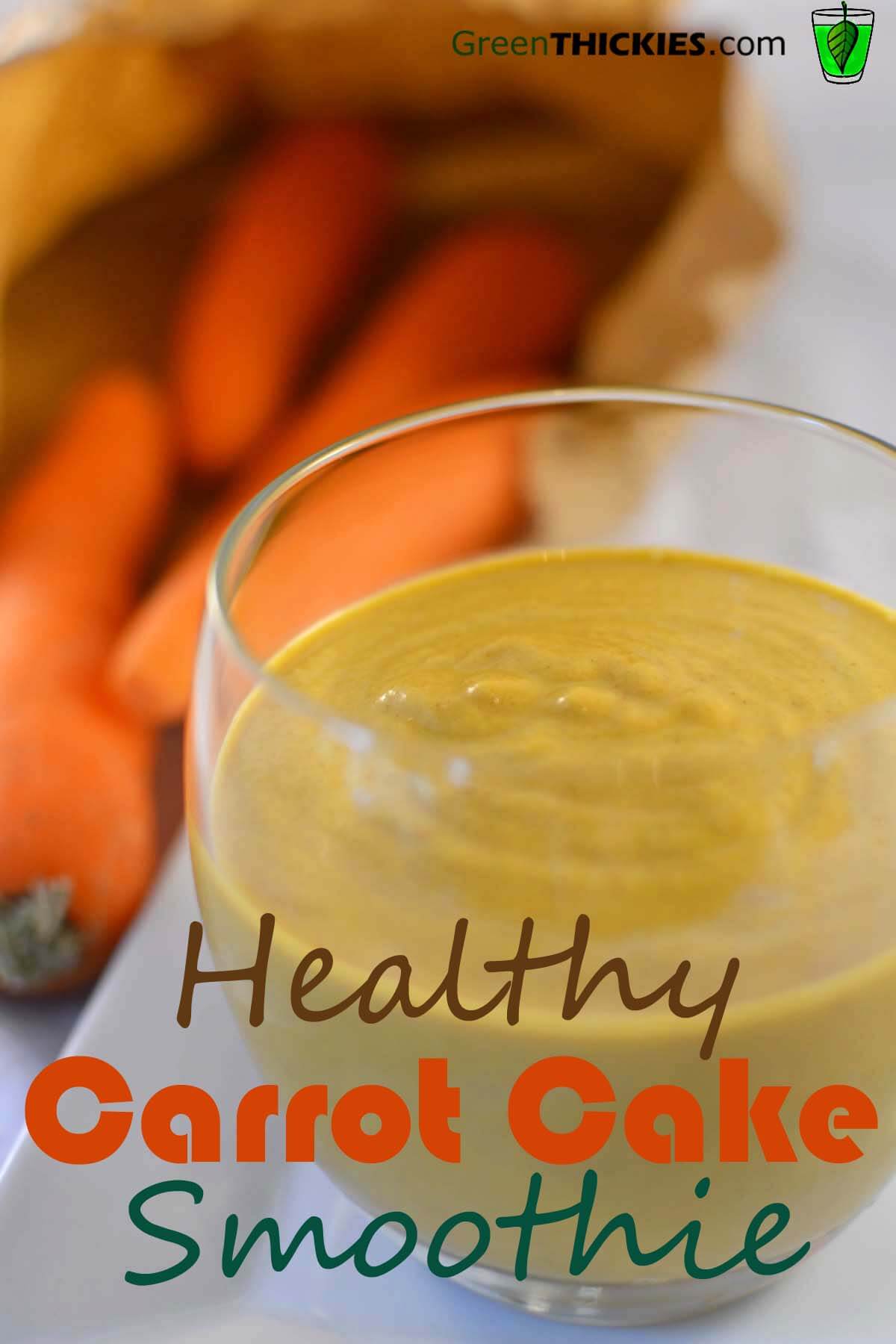 Healthy Carrot Cake Smoothie