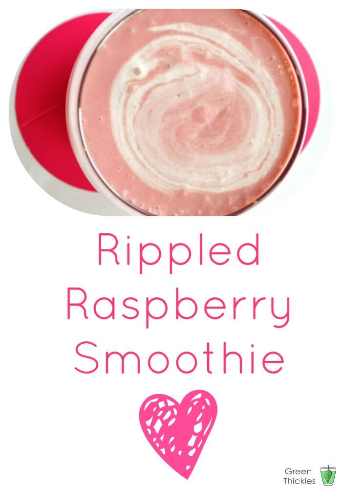Rippled Raspberry Smoothie