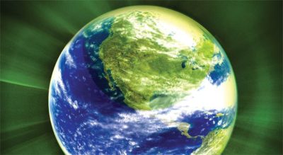 Artistic view of planet Earth