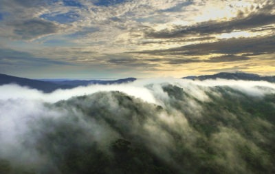 Aerial Continental Divide Guna Yala (redlands)