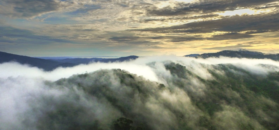 Aerial Continental Divide Guna Yala (redlands)