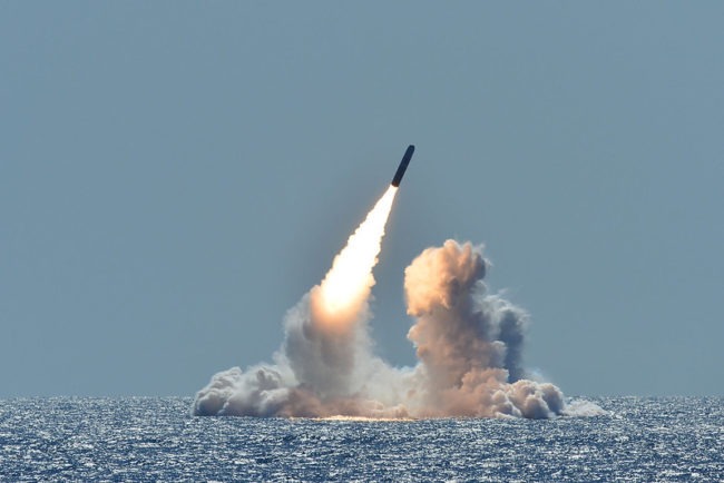 Trident II D5 missile 