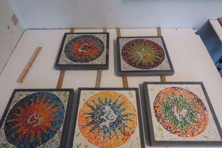 Sterrenweide mosaico