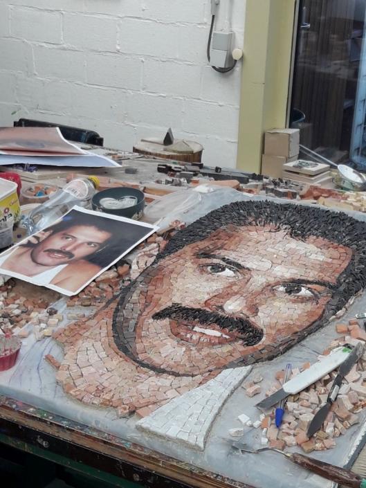 Freddie Mercury portret