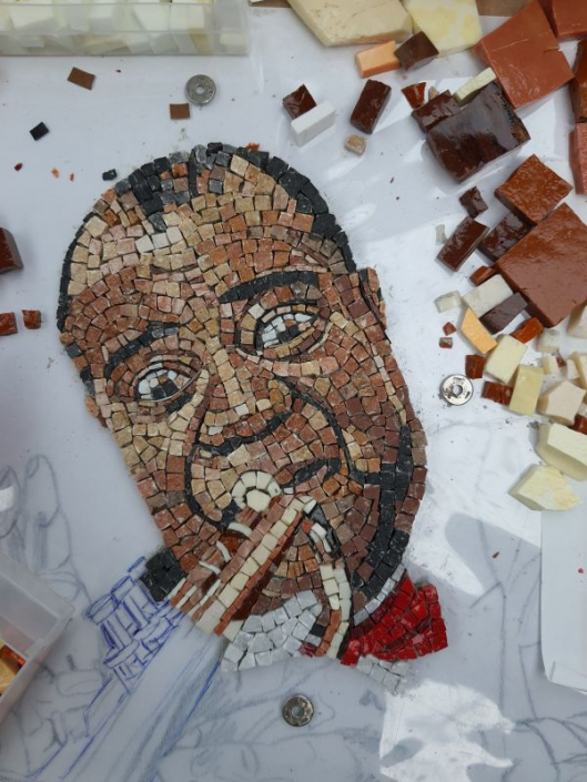 Mozaïek Louis Armstrong