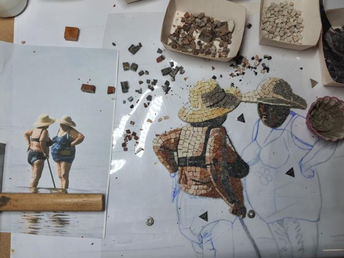 Mozaïek Romeins met een twist