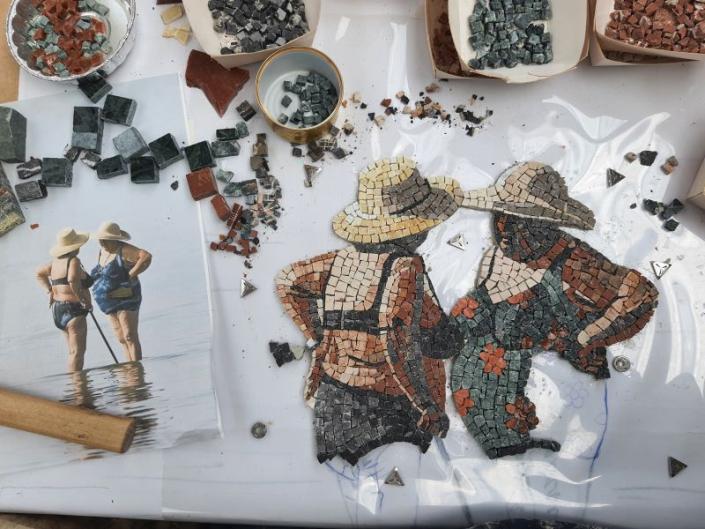 Mozaïek Romeins met een twist