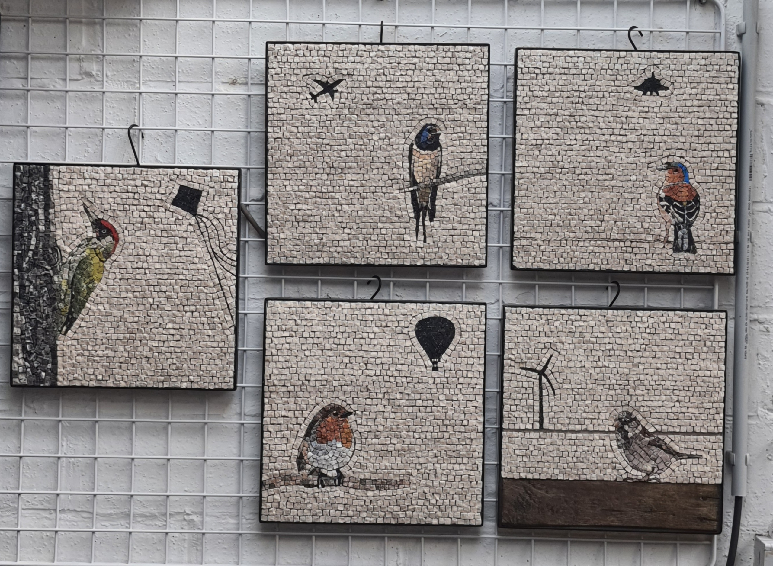 vogels Mozaïek