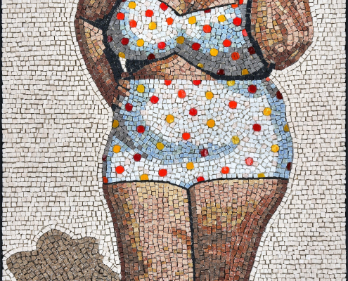 Roman mosaic with a twist
