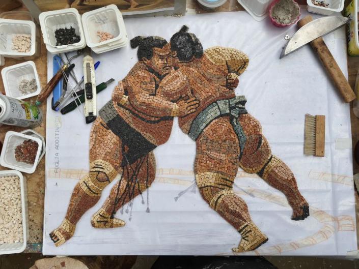Romeinse mozaïek vandaag