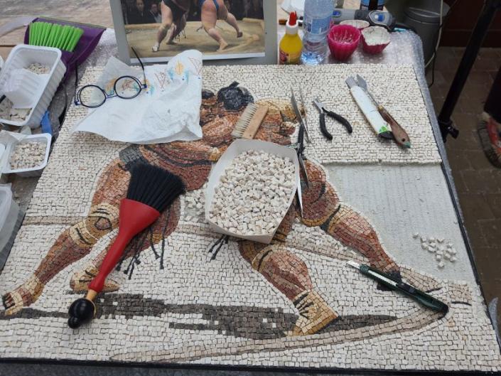 Romeinse mozaïek vandaag