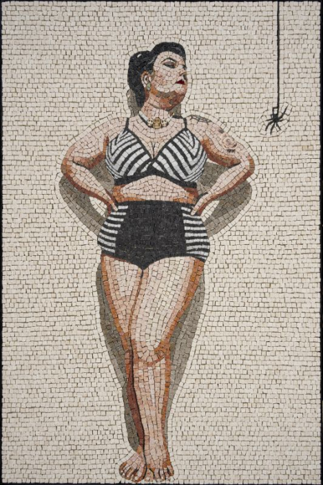 Mosaic in marble