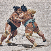 Roman mosaic with a twist