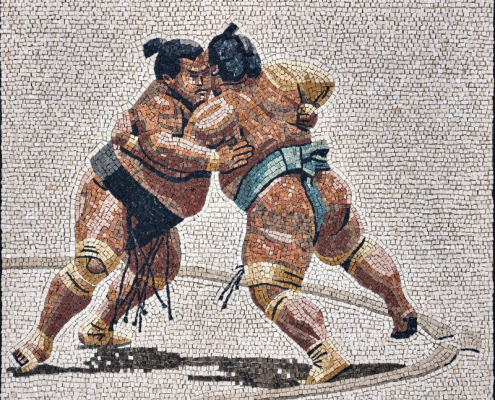 Roman mosaic with a twist