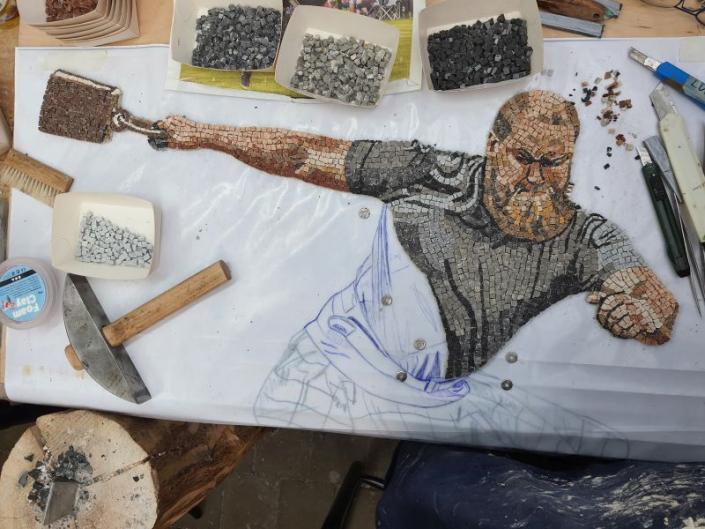 Romeinse mozaïek met een twist